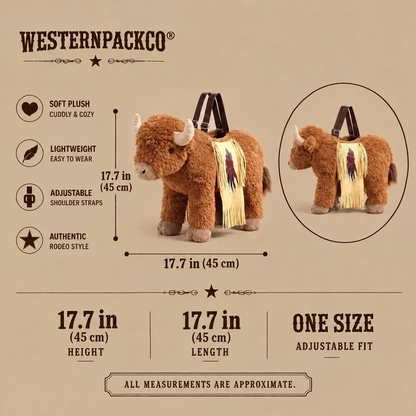 WESTERNPACKCO® Rodeo Bull